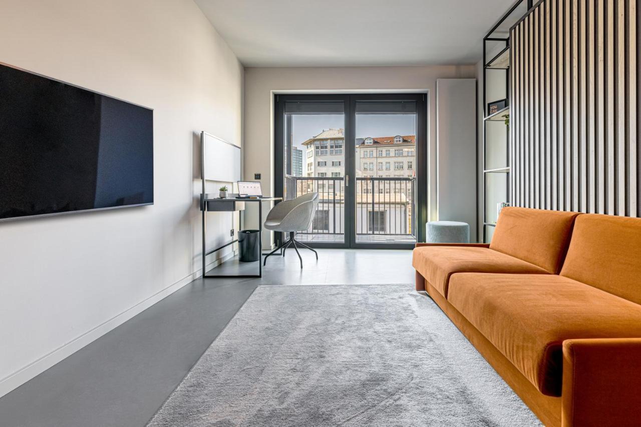 Yuma Apartments Leipzig Berliner Strasse Exterior foto